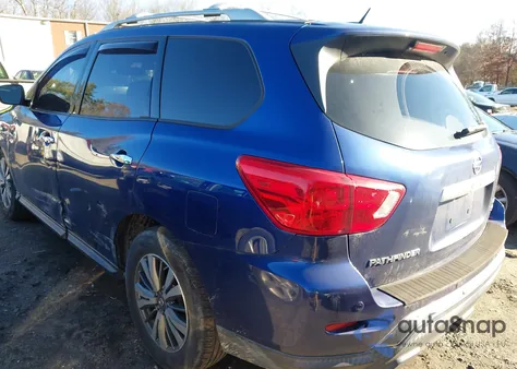 2018 Nissan Pathfinder Sv z USA, uszkodzony, nr VIN 5N1DR2MM1JC635319